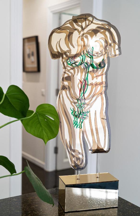 Spacious & Artistic Retro 2Bd Apt With Sauna Athene Buitenkant foto