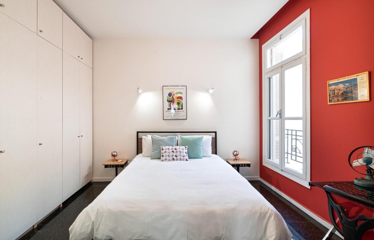 Spacious & Artistic Retro 2Bd Apt With Sauna Athene Buitenkant foto